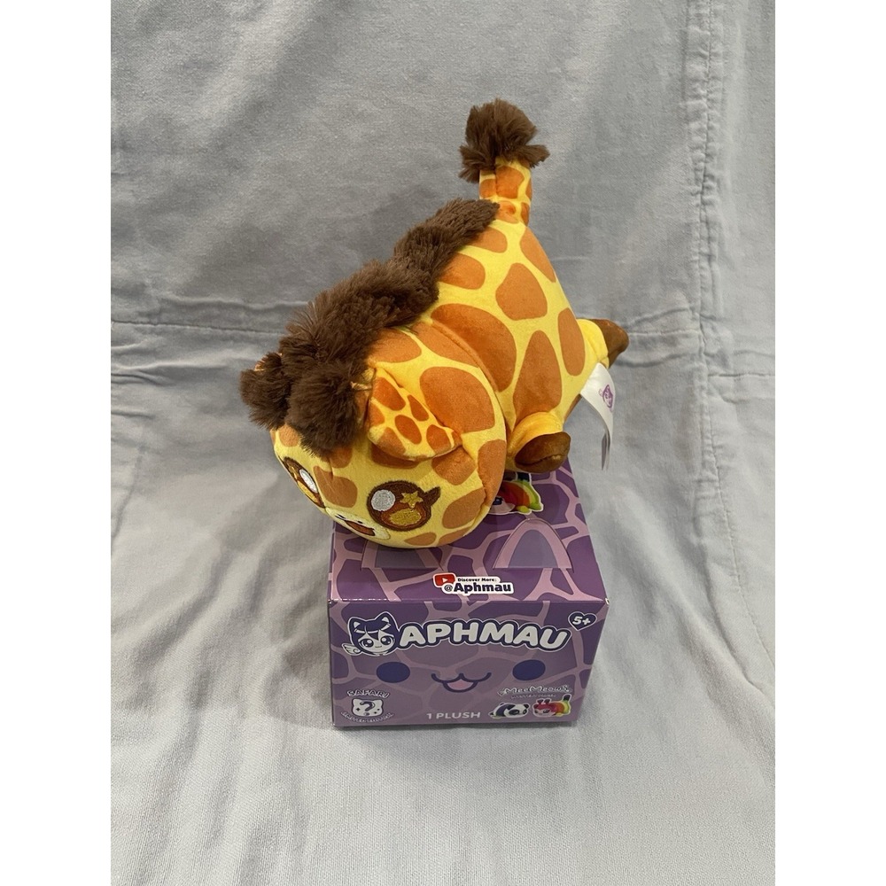 NEW Open Box Aphmau Meemeows Mystery 6" Plush - Safari Limited Ed - Giraffe Cat